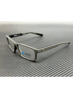 New Black Men Grey Black Eyeglasses 55-14-140